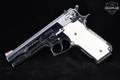 Smith & Wesson (S&W) Model 645 .45 ACP Nickel Plated in Very Good Condition Image 2