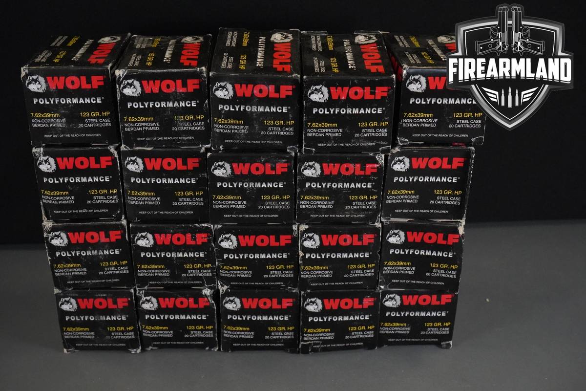 7.62x39 Ammo 7.62x39 Ammunition 400 ROUNDS
