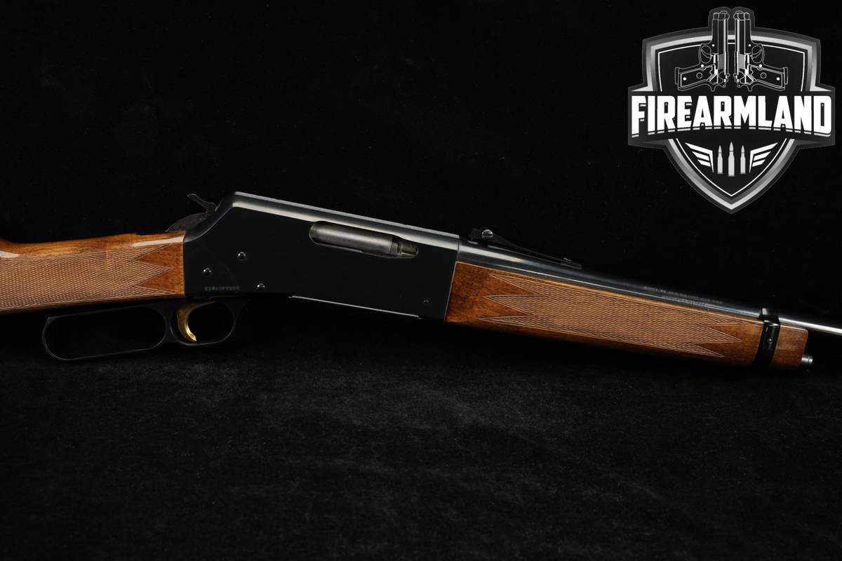 1982 Browning Model 81 BLR 243 Win 20 Blued & Walnut Rack-And-Pinion M81