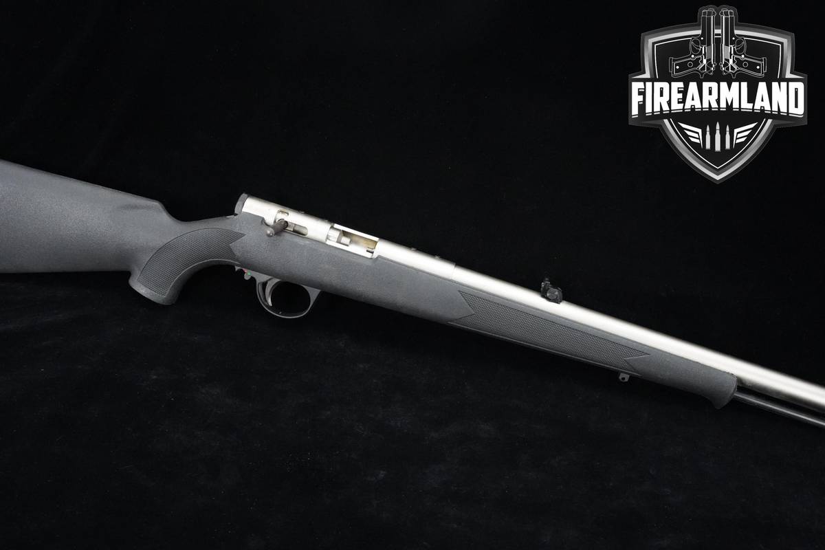 CVA Stag Horn Nickel 50 BPM 24" Matte Silver CVA Black Powder