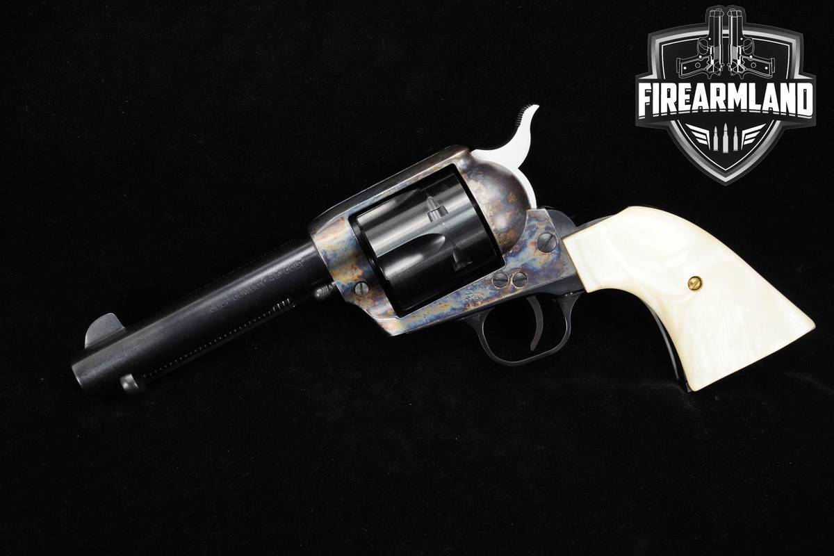 2001 Colt Single Action Army Cowboy 45-Colt 4.75" SAA +ORIG CASE