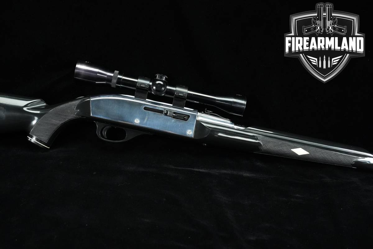 1967 Remington Nylon 66 AB Apache Black 22LR 19.5" Chrome & Zytel