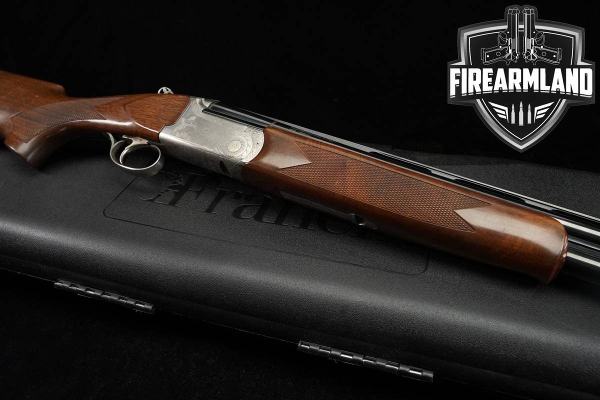 Franchi Legend 12-Gauge 27.5" Coin/Silver & Walnut 3" Chamber +ORIG CASE