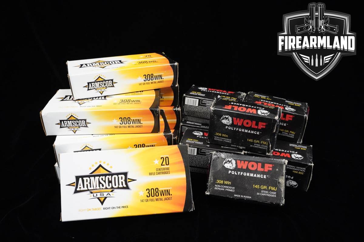 308 Win Ammo 308-Win Ammo 320 ROUNDS