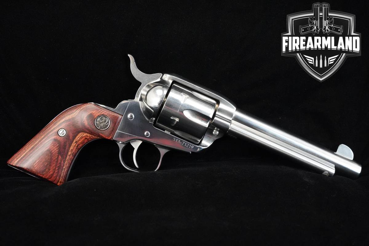 Sturm Ruger New Vaquero 45 Colt Stainless Steel Ruger Vaquero +ORIG CASE
