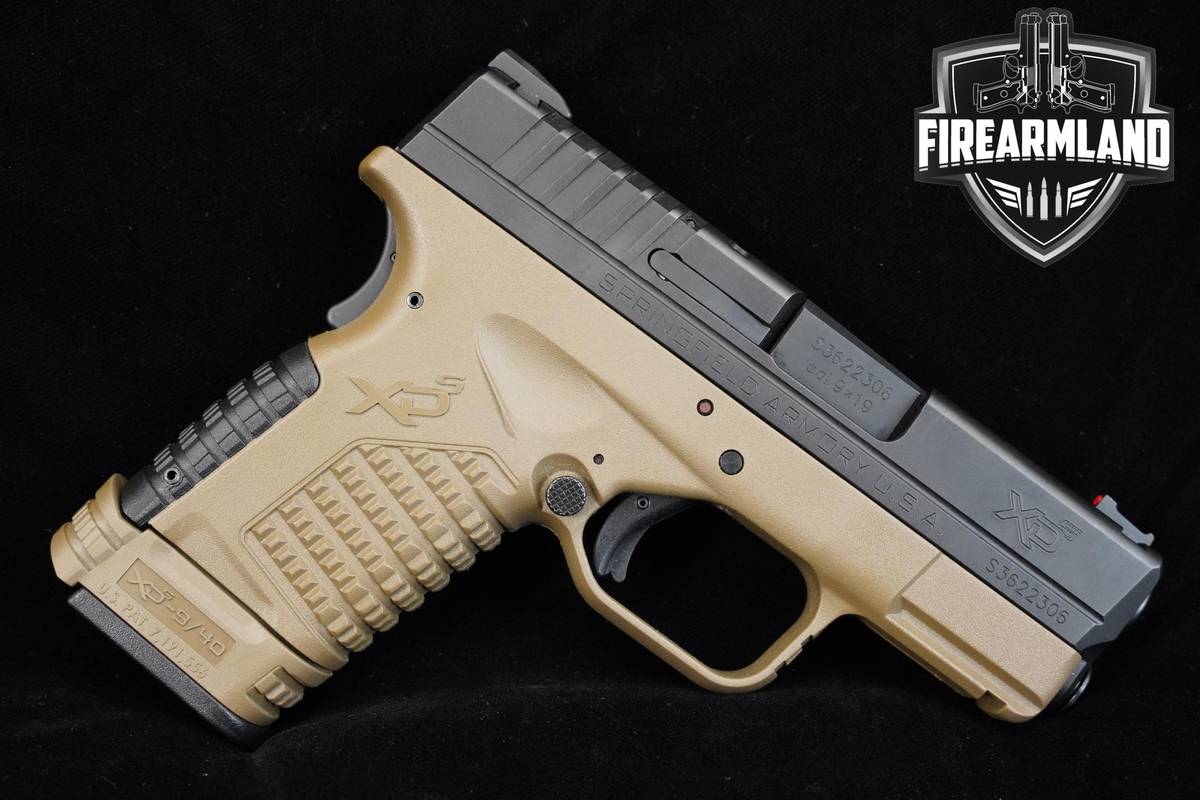 Springfield Armory XDS-9 3.3 9mm Springfield XDS XDS-9 +2 MAGS & ORIG CASE