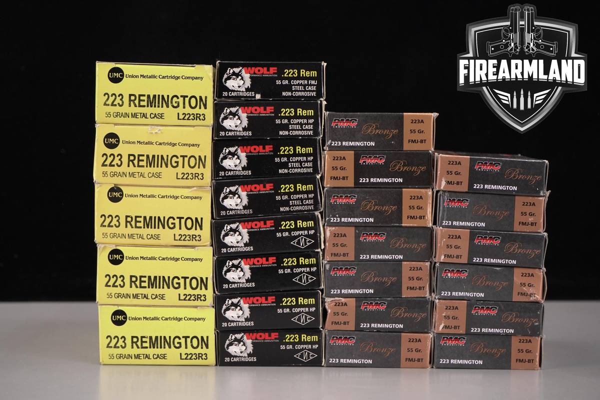 520 RDS! 223 Remington Rem Ammo