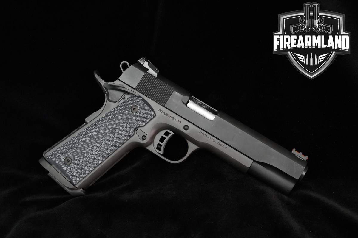 Rock Island Armory (RIA) Rock Ultra FS 1911 Series 70 40 S&W 5" +ORIG CASE