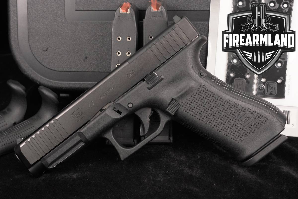 Glock 47 Gen5 MOS G47 Gen 5 9mm +3 MAGS & ORIG CASE