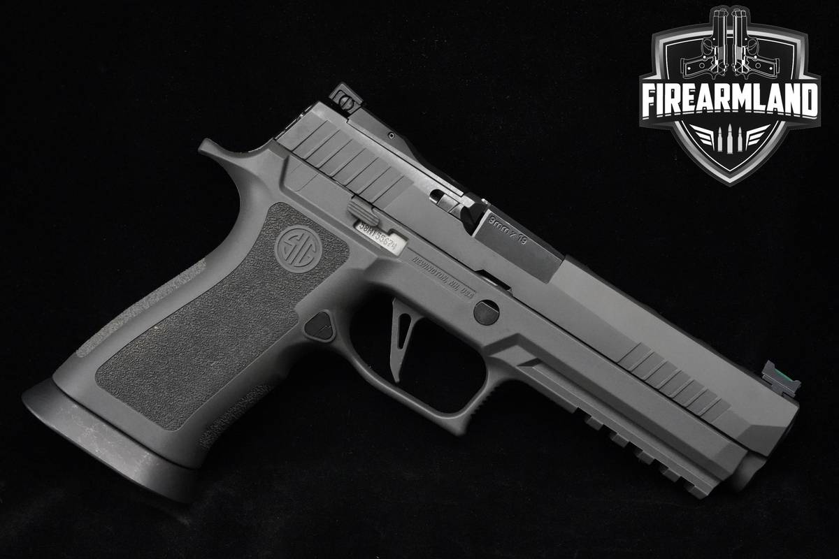 Sig Sauer P320 XFIVE Legion 9mm 5" Gray Sig-Sauer P320 +3 MAGS & ORIG CASE