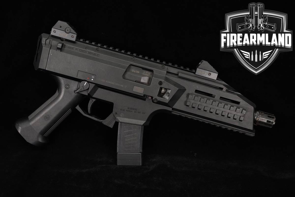 CZ Scorpion EVO 3 S1 Pistol 9mm 7.72" EVO3 +ORIG CASE