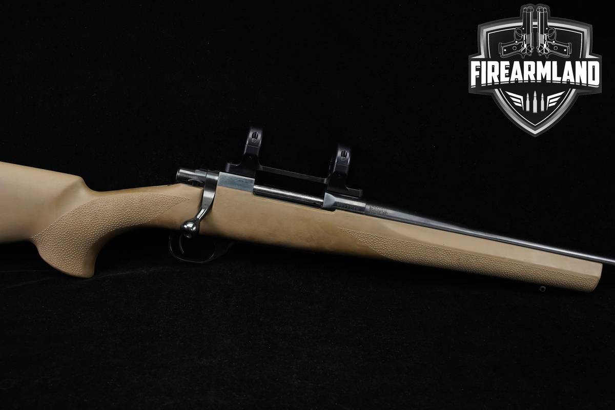 Howa Model 1500 243 Win 20" Blued & Tan Ranchland Security Medallion