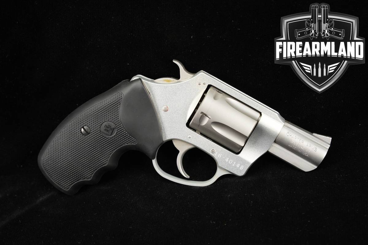 Charter Arms Undercover Lite 38 Special 2" Two-Tone Stainless +ORIG CASE