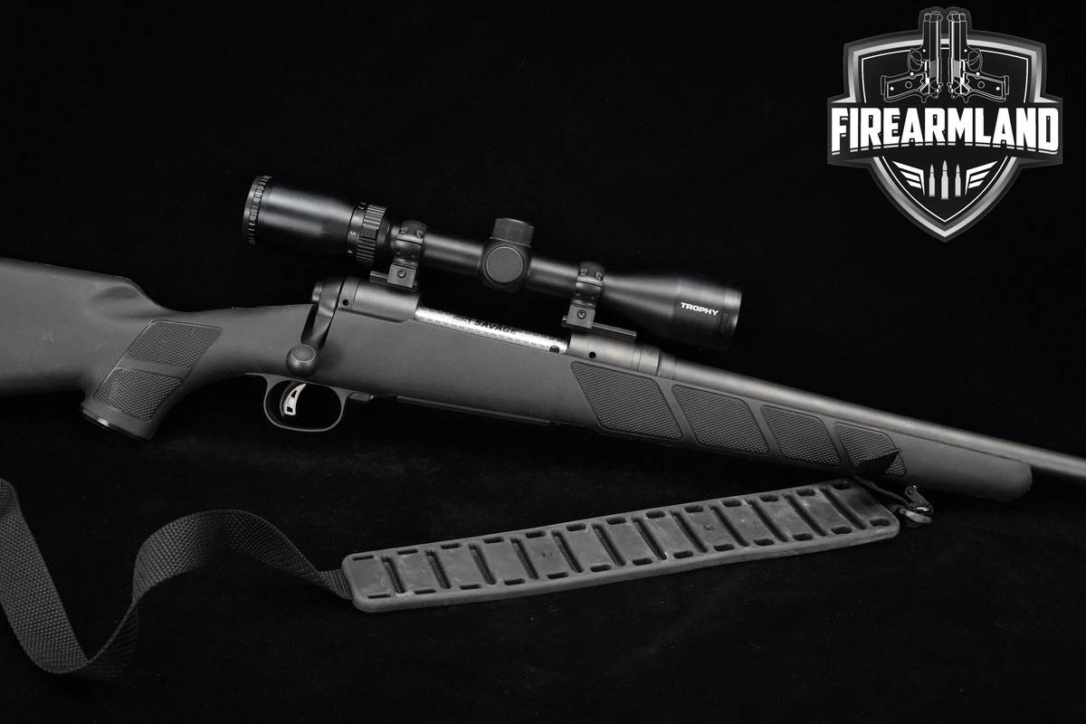 Savage Arms Model 111 30-06 Mauser 21.5" Matte Stainless +SCOPE