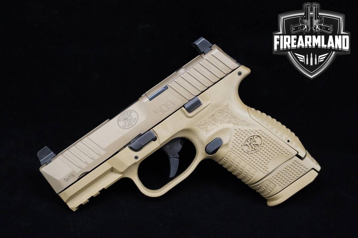 FN Model 509 9mm 3.6" FDE FN 509 TACTICAL DUTY +2 MAGS & ORIG BOX