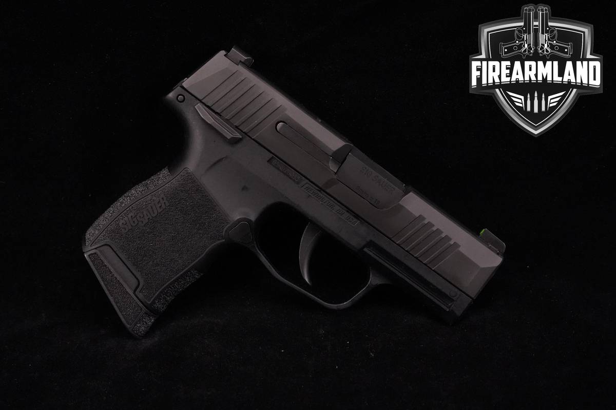 Sig Sauer P365 Nitron Micro-Compact 9mm 3.1" P-365 +4 MAGS & ORIG CASE