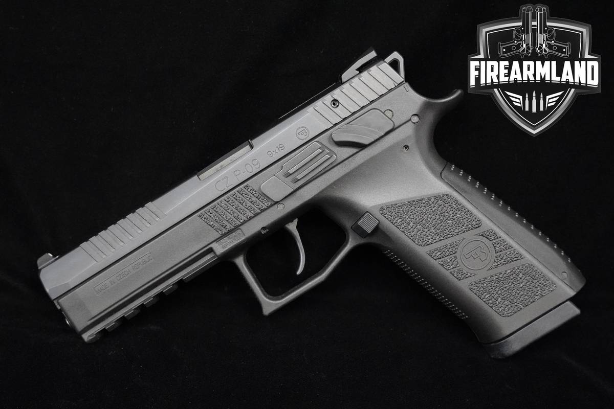 CZ P-09 9mm 4.5" CZ P09 +2 MAGS, ORIG CASE & HOLSTER CZ-P-09 CZ-P09