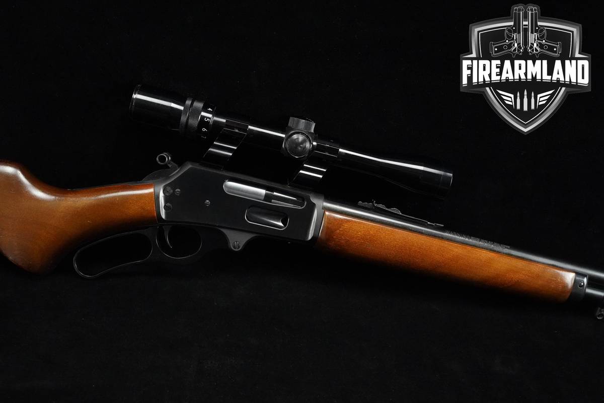 1988 Marlin Model 30AS 30-30-Win 20" Blued Marlin 30AS JM-STAMP +BUSHNELL