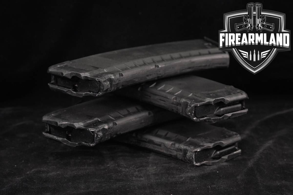 FOUR (4) Arsenal Circle-10 AK-74 30 Round Magazines 5.45x39mm AK74 Mags
