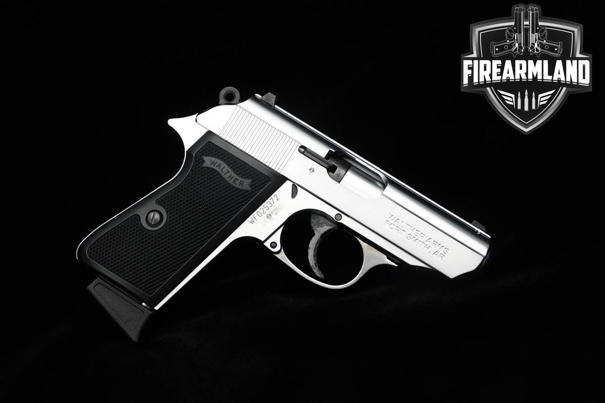 Walther PPK/s Nickel 22LR 3.3" NICKEL PPK/s Walther +2 MAGS & ORIG CASE