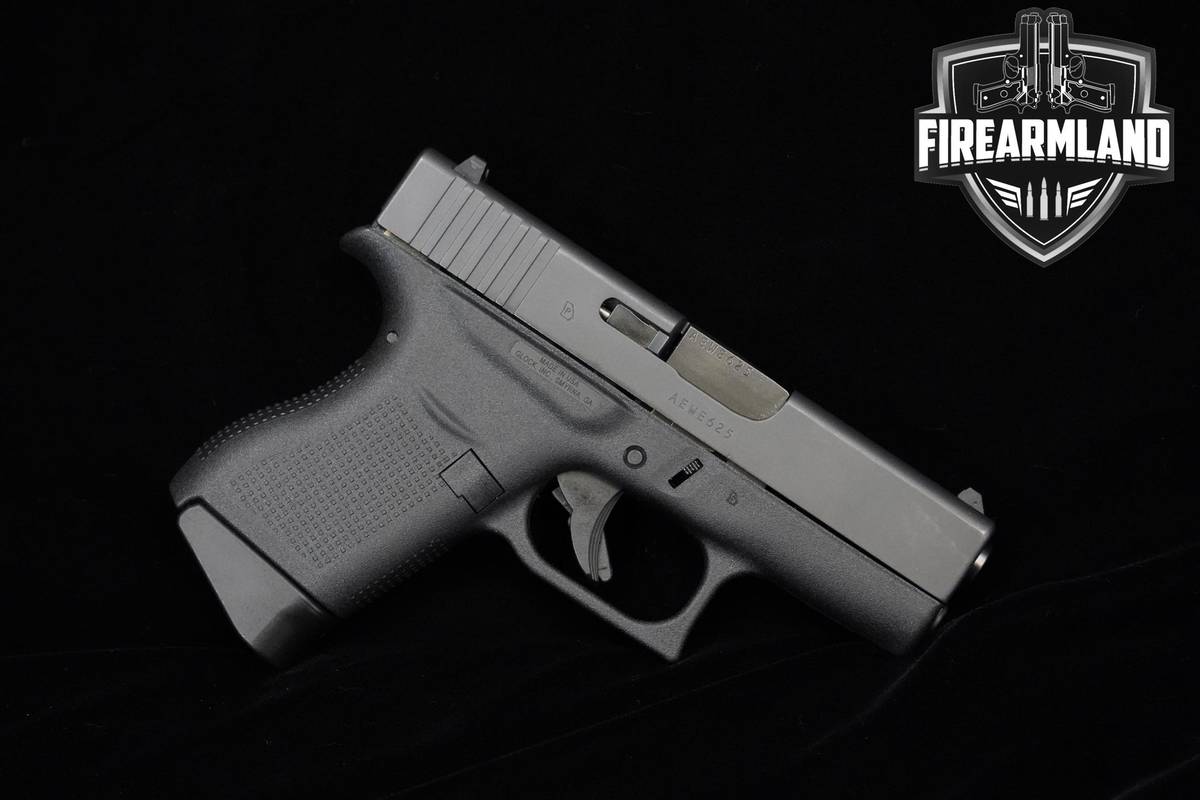 Glock 43 Slimline 9mm 3.41" Tenifer Glock G43 +4 MAGS & ORIG BOX