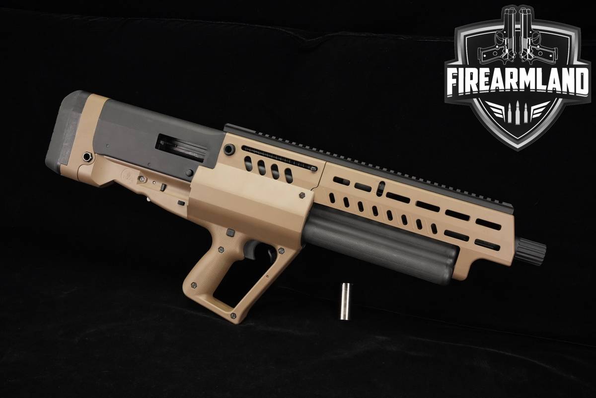 IWI Tavor TS12 12-Gauge 18.5" FDE TS Rotating Triple‑Tube Magazine