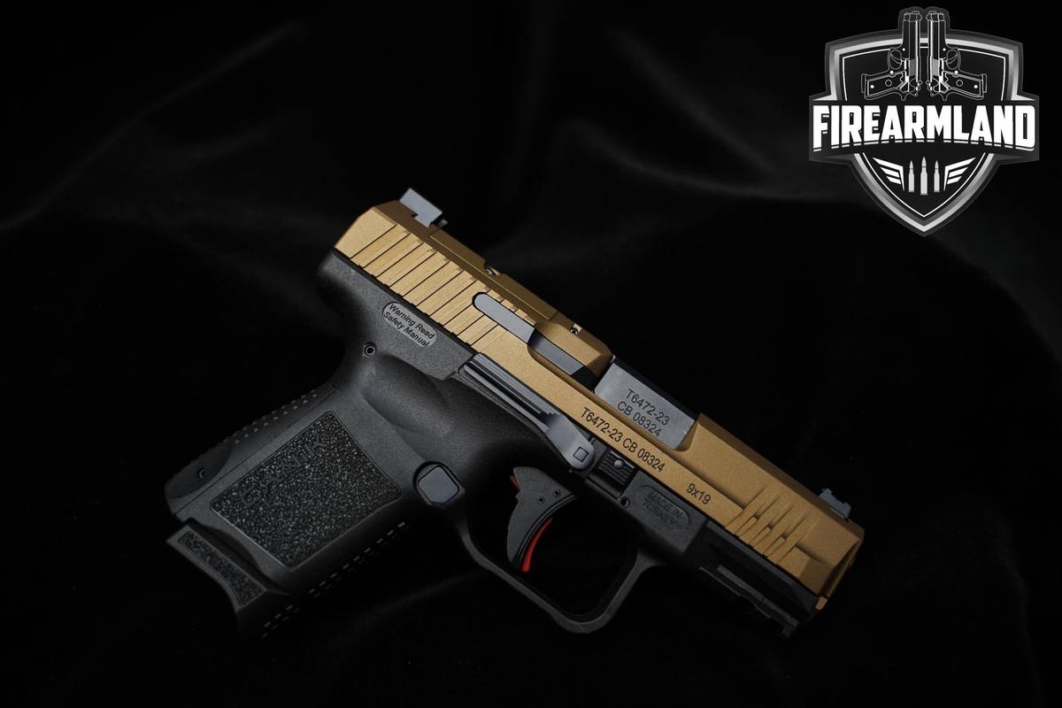 Canik TP9 Elite SC 9mm 3.6" Cerakote over Tenifer TP9 Canik +ORIG CASE