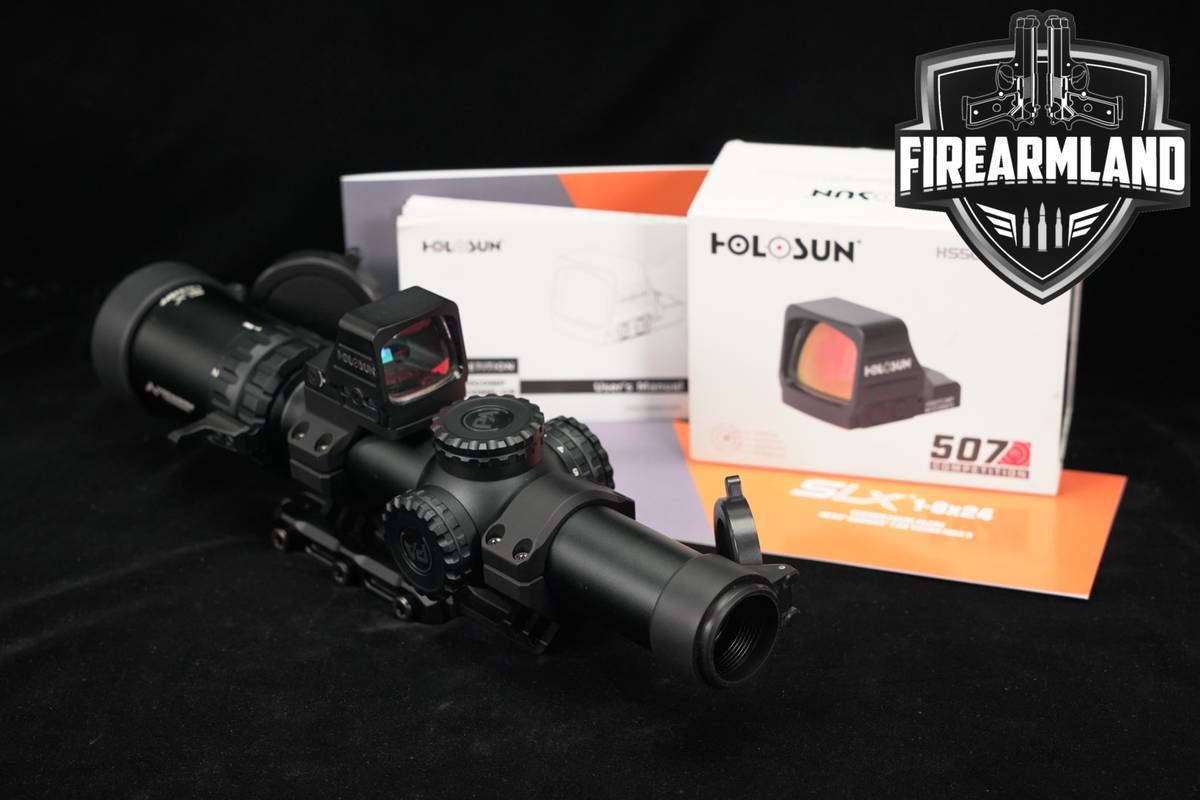 Holosun HS507COMP / Primary Arms SLx 1-6x24 HS507 RED DOT,  LPVO COMBO