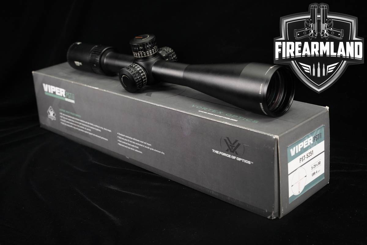 Vortex Optics Viper PST Gen II 5-25x50 EBR-4 MOA Illuminated 30mm +ORIG BOX