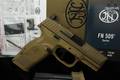 FN Herstal (FNH) 509C MRD 9mm Luger FDE (Flat Dark Earth) in Very Good Condition Image 2