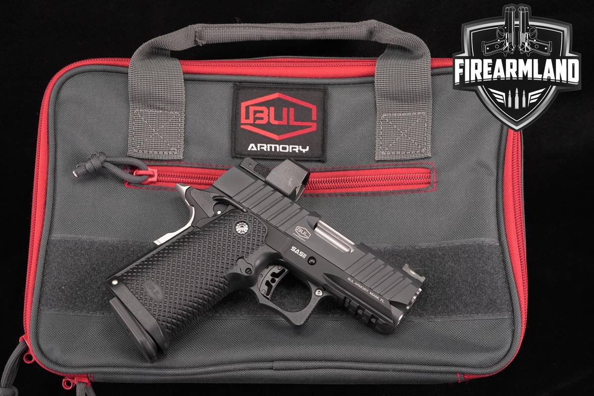 Bul Armory SASII Ultralight 9mm 1911 2011 SAS II +SIG ROMEOZERO