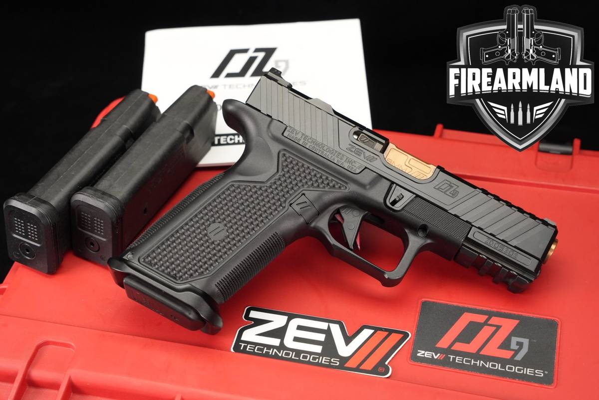 ZEV OZ9C Elite Hyper-Comp 9mm OR OZ9-C ISLAND PORTED +3 MAGS & ORIG CASE