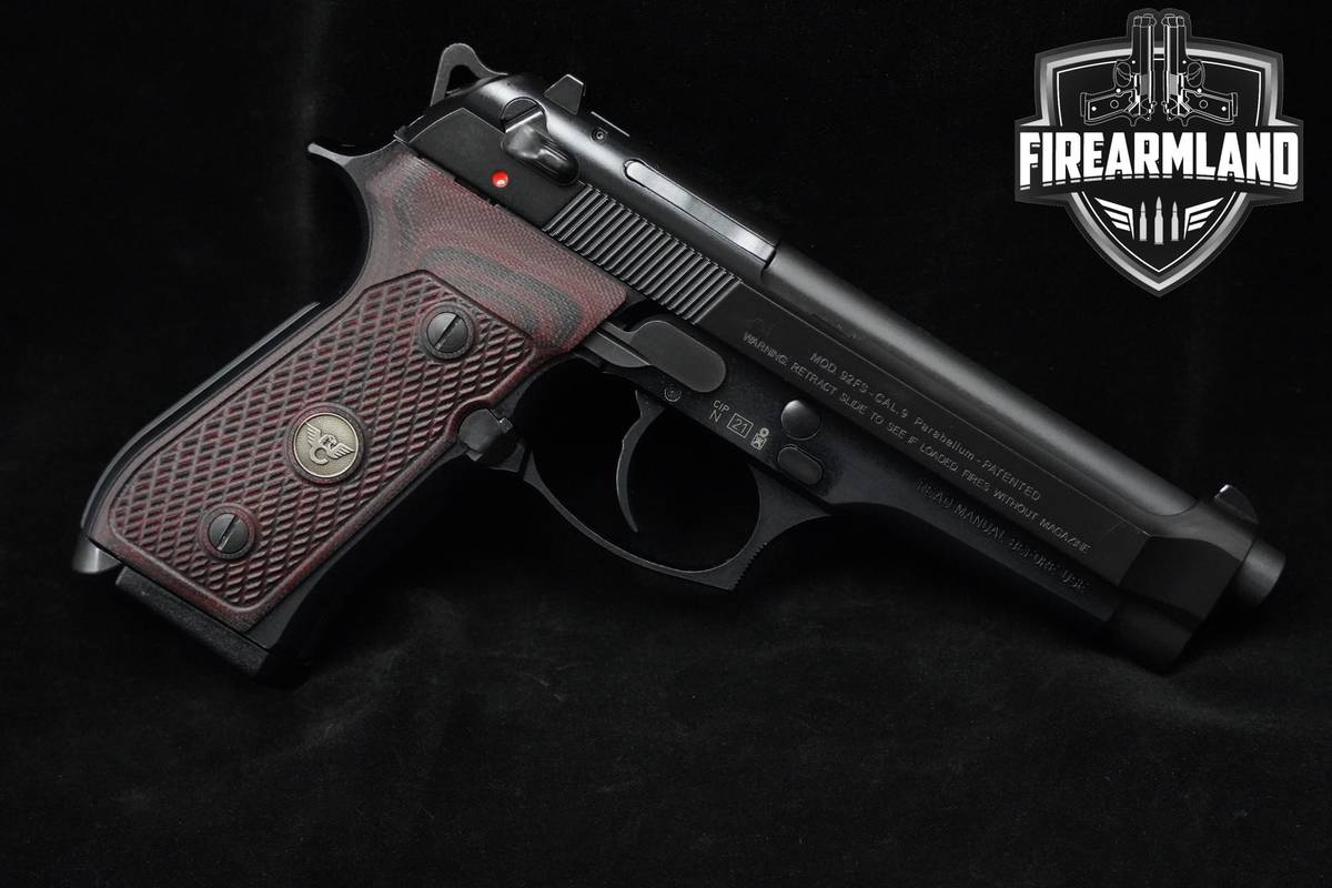 Beretta 92FS WILSON COMBAT UPGRADES 9mm Beretta-92FS 92-FS 2MAGS & ORIG BOX