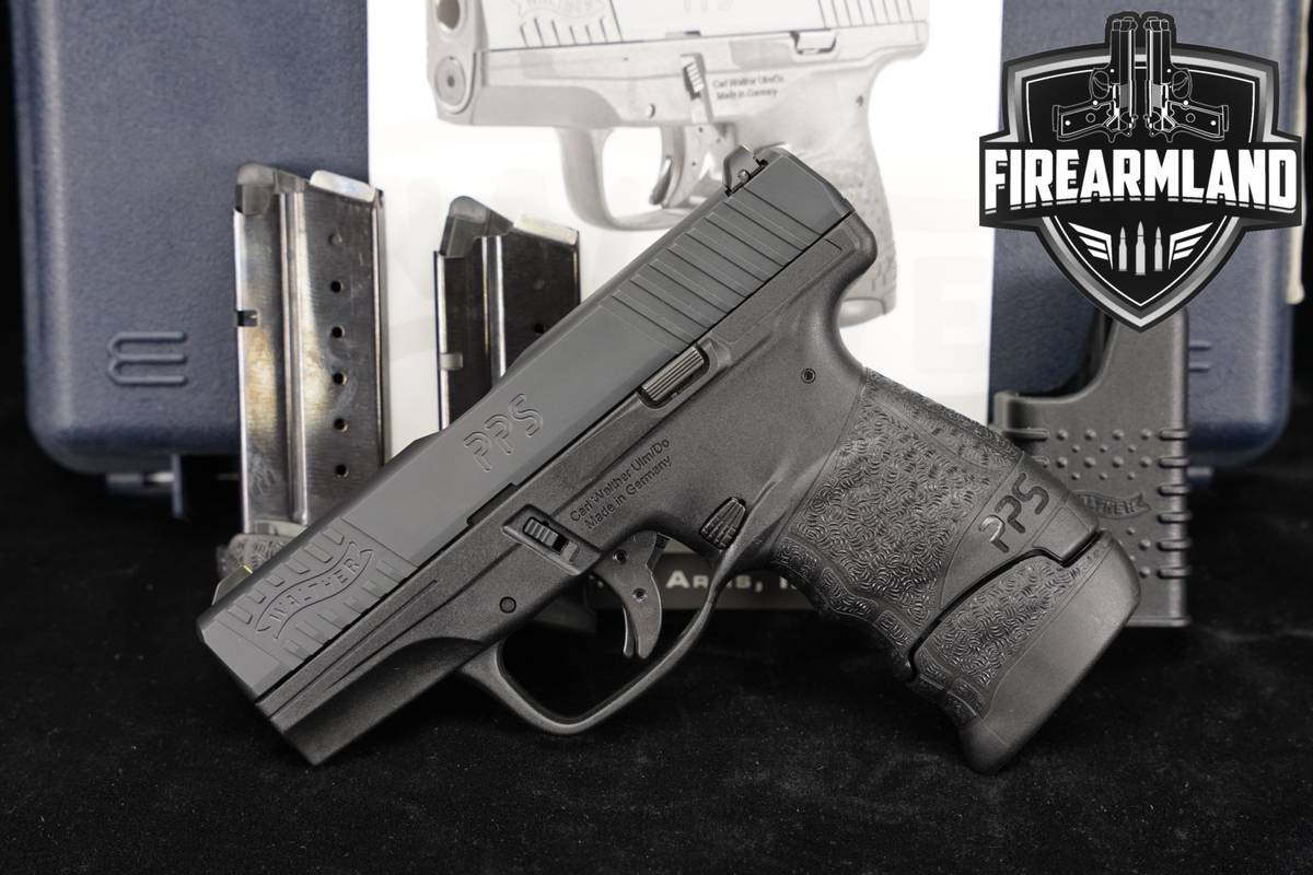 Walther PPS M2 LE Edition 9mm 3.1 +3 MAGS & ORIG CASE