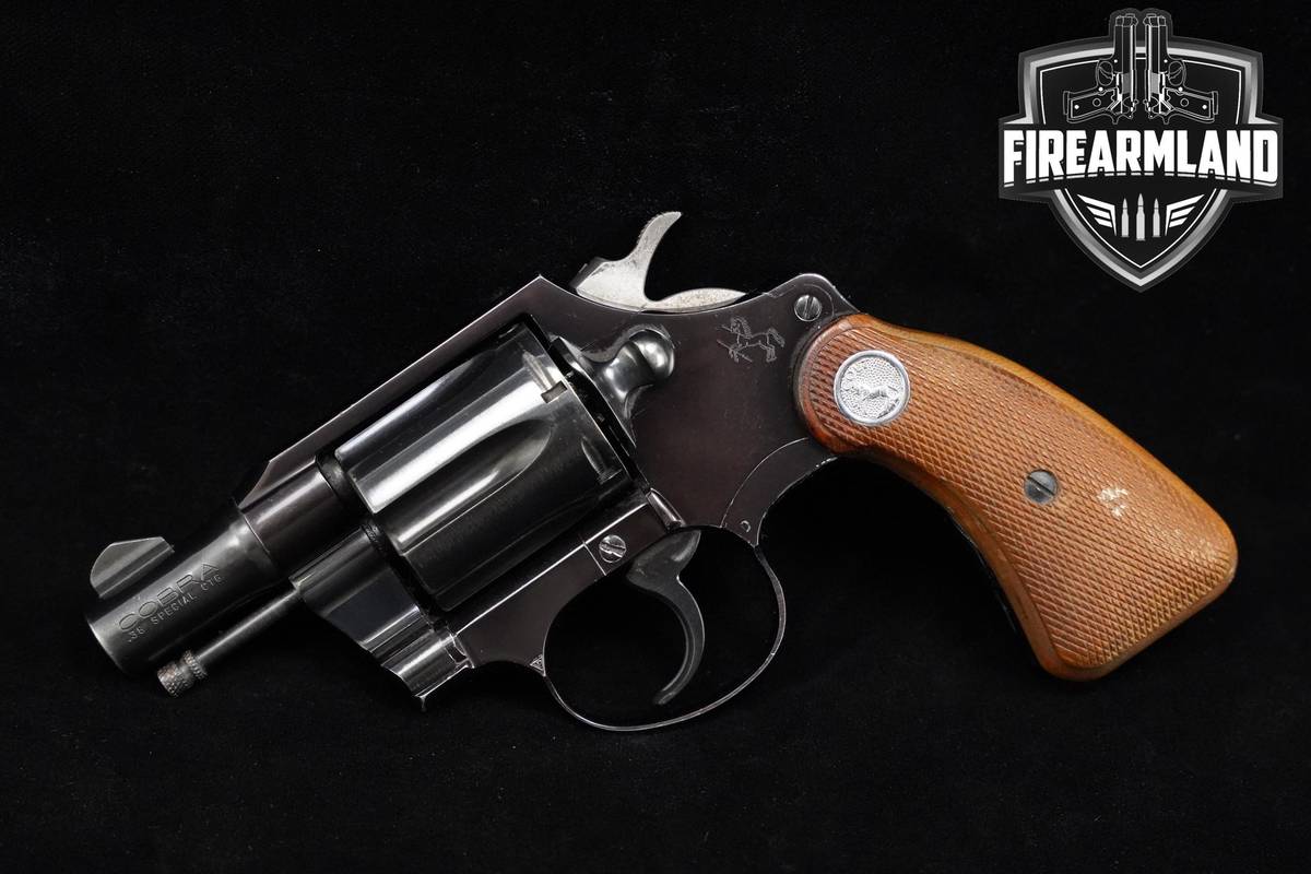 1961 Colt Cobra 38 Special 2" Blued Colt DA/SA Compact CCW