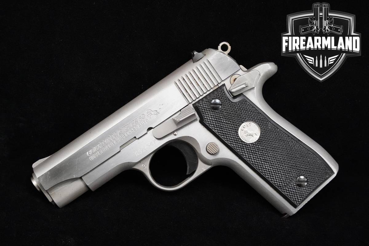 Colt Government Model Mk IV Series' 80 380-ACP 3.25" Colt Government 1911A1
