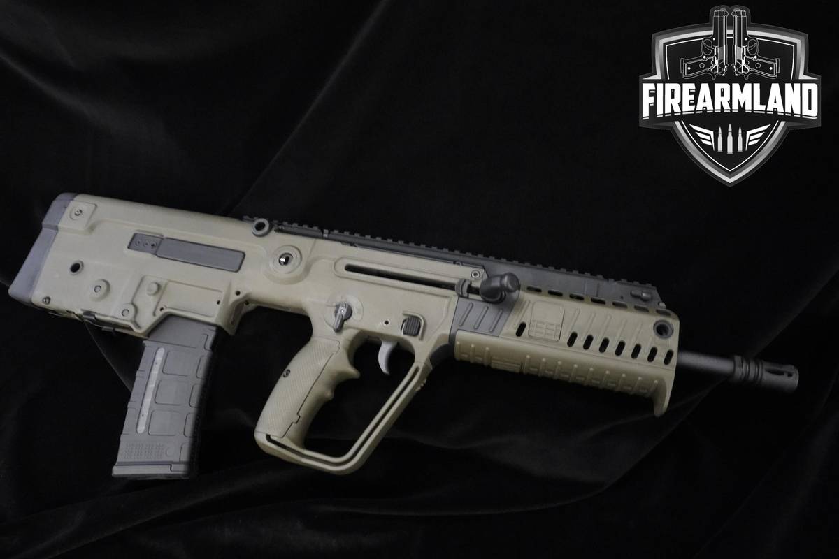 LEFT HAND SETUP! IWI Tavor X95 LH 5.56 NATO 16.5" OD Green ISRAEL IWI X-95