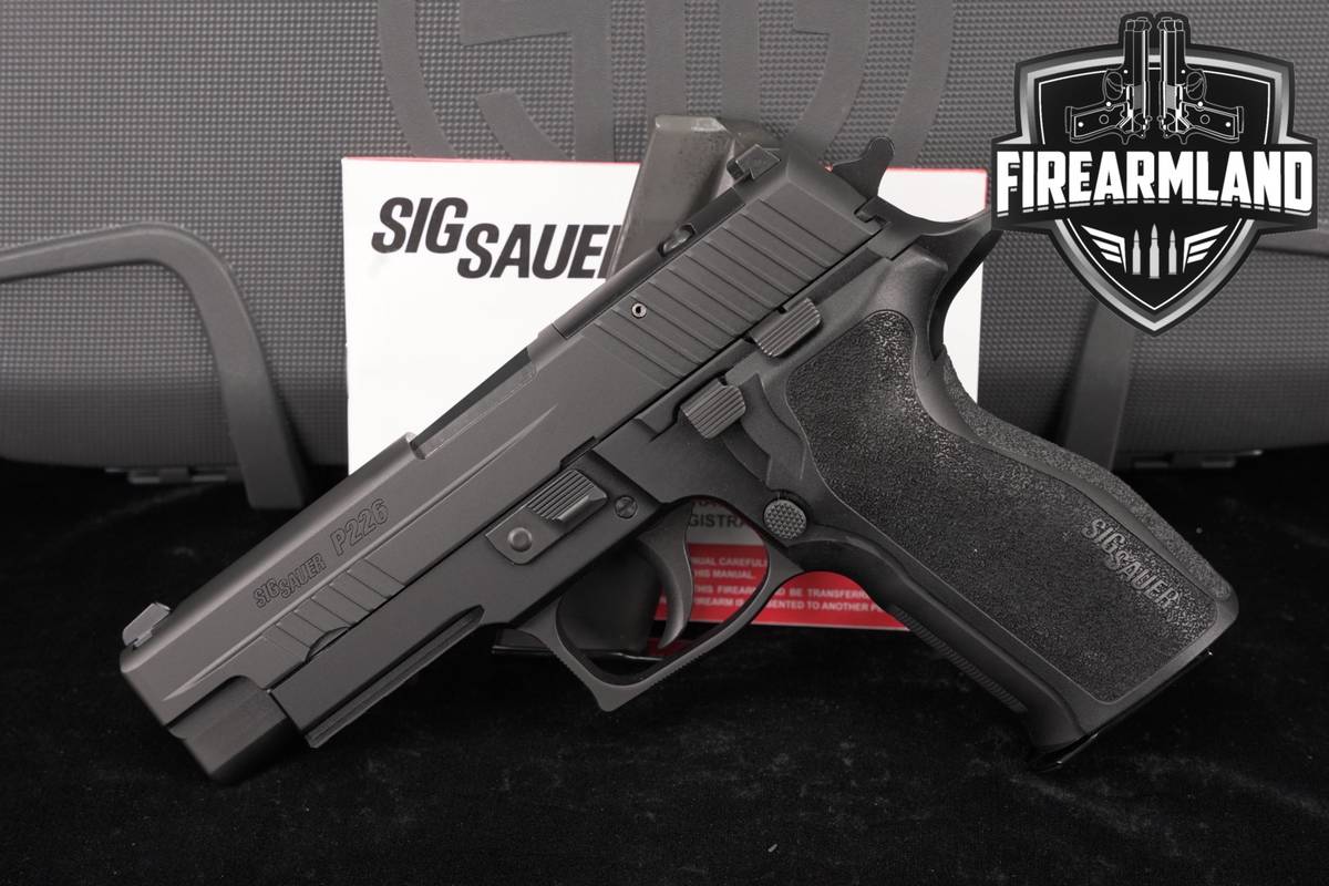 Sig Sauer P226 Elite 9mm 4.4 P 226 +2 MAGS & ORIG CASE