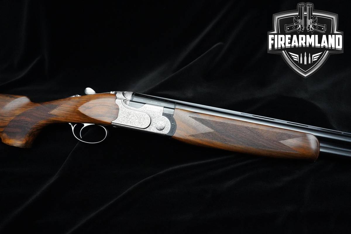 LIKE-NEW Beretta S695 Silver Pigeon I Field 12-Gauge 28" NICKEL Beretta 695