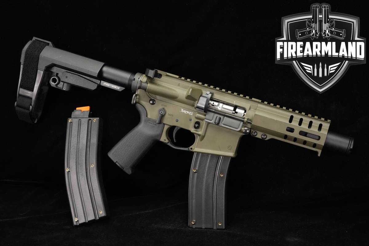 CMMG Banshee Mk4 22LR AR-15 AR15 4.5" FDE & Black MK 4 Mark IV PDW +2 MAGS