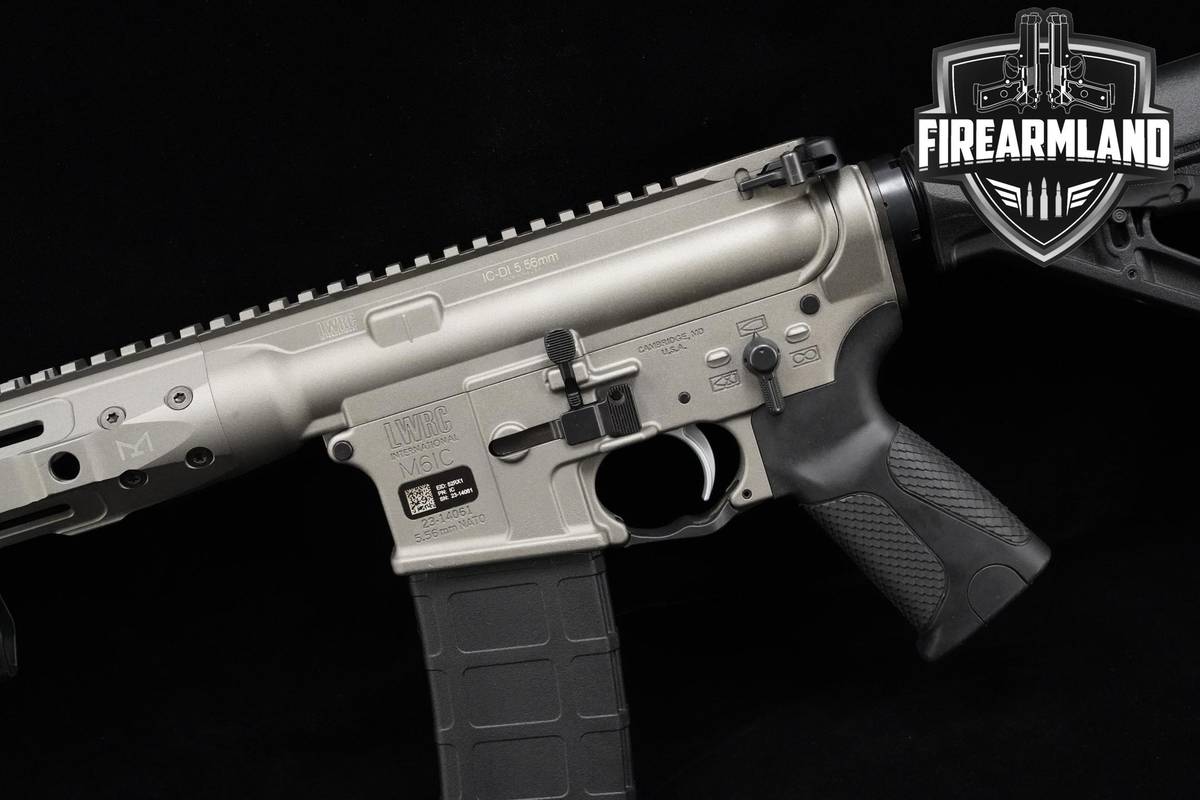 LWRC M6IC IC-DI 5.56 NATO AR-15 AR15 AR 16" Gray LWRC-M6IC-IC-DI