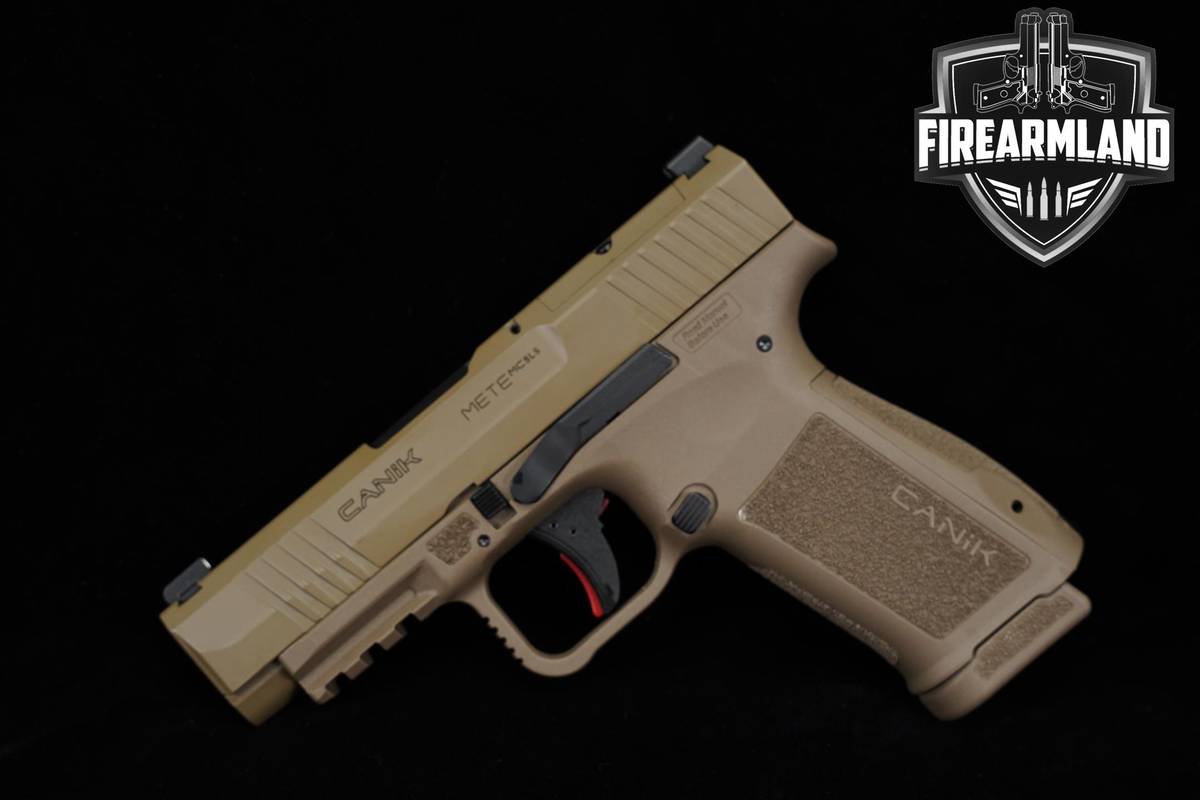 Canik METE MC9 LS 9mm 3.64" FDE MC-9 +2 MAGS, ORIG CASE & HOLSTER