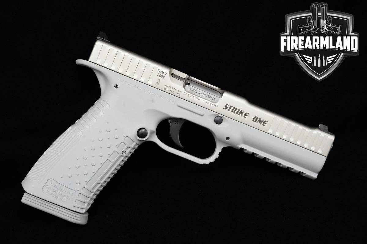 Arsenal AF1 Strike One 9mm Silver Arsenal-AF1 Strike-One 2 MAGS & ORIG CASE