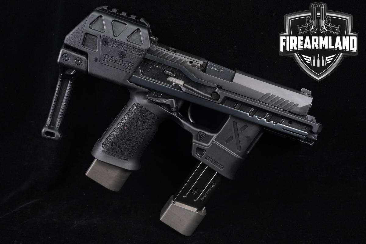 PCC PDW Flux Defense SIG Sauer P320 Raider X 9mm 3.9" +4 MAGS