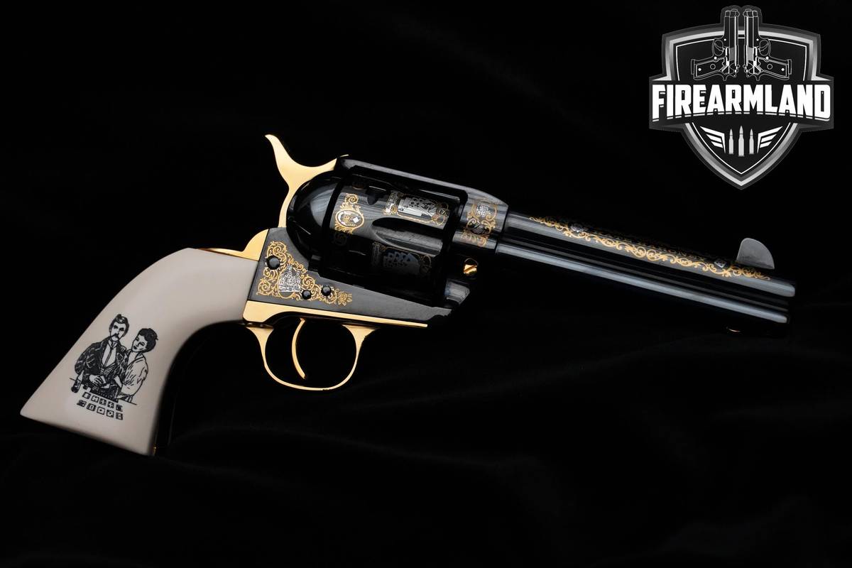 LIKE-NEW A Uberti SAA America Remembers Doc Holliday & Kate Haroney Tribute