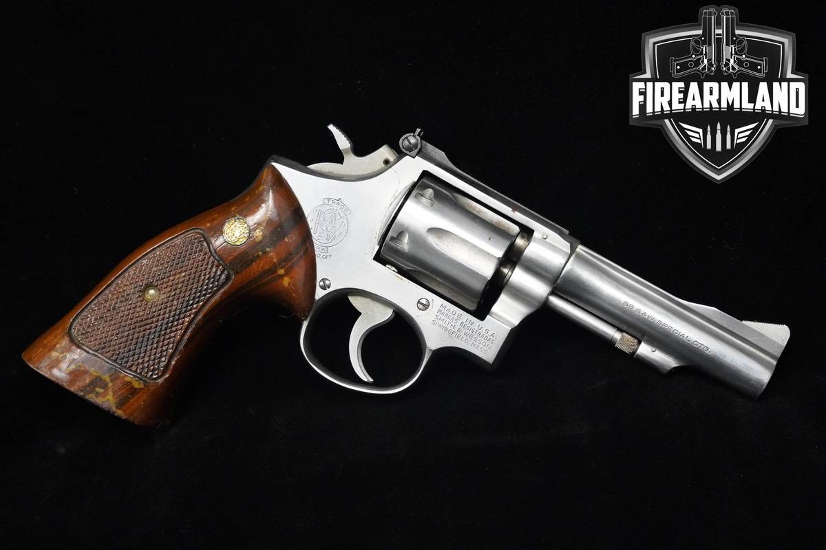 Smith & Wesson (S&W) Model 67 38 Special Stainless Steel S&W 67 DA/SA