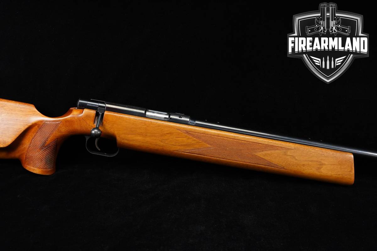 1965 Anschutz Model 1407 Match-54 Standard 22LR 26" Blued & Hardwood