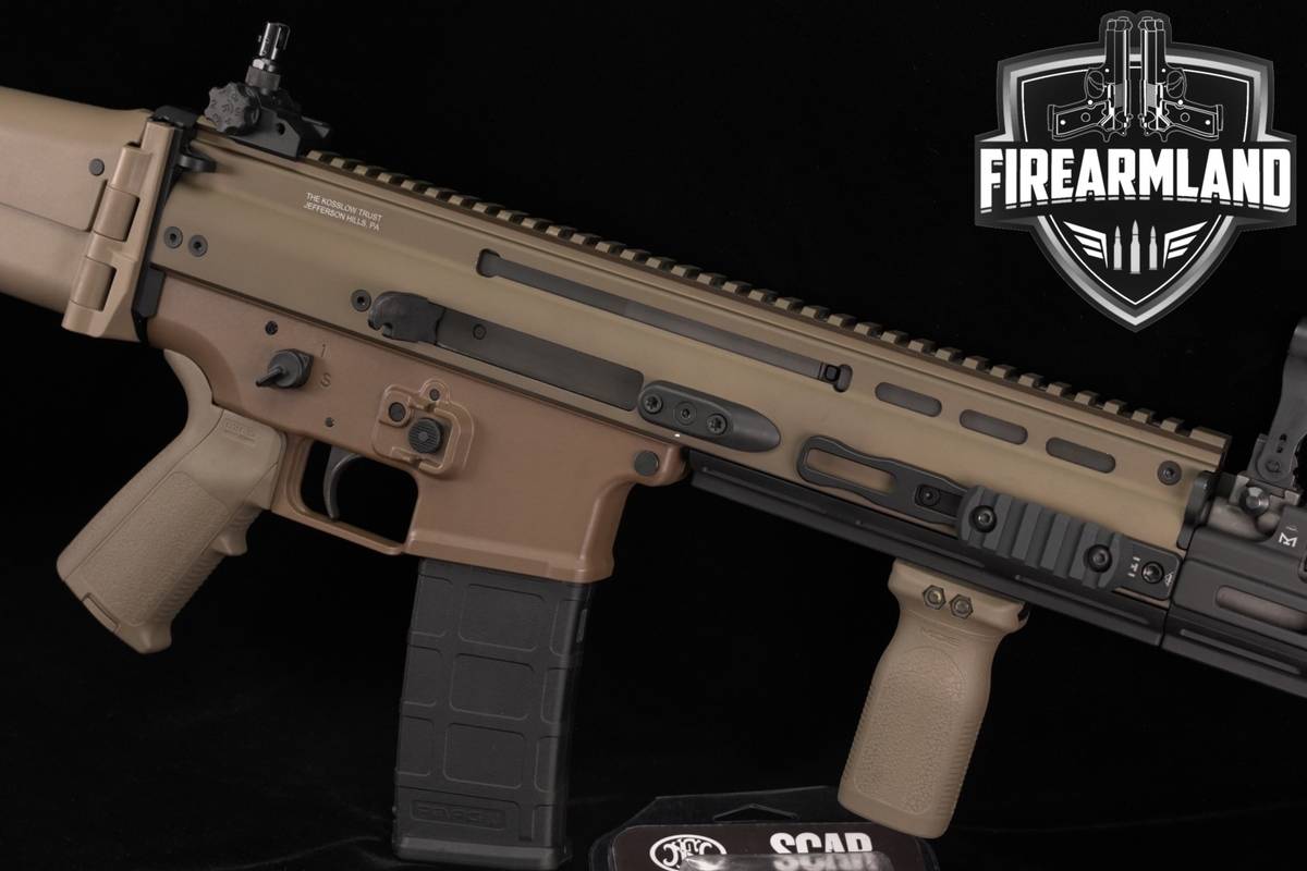 SBR FN SCAR 16S 5.56 NATO 10" Two-Tone FDE SCAR16 16-S +2 MAGS