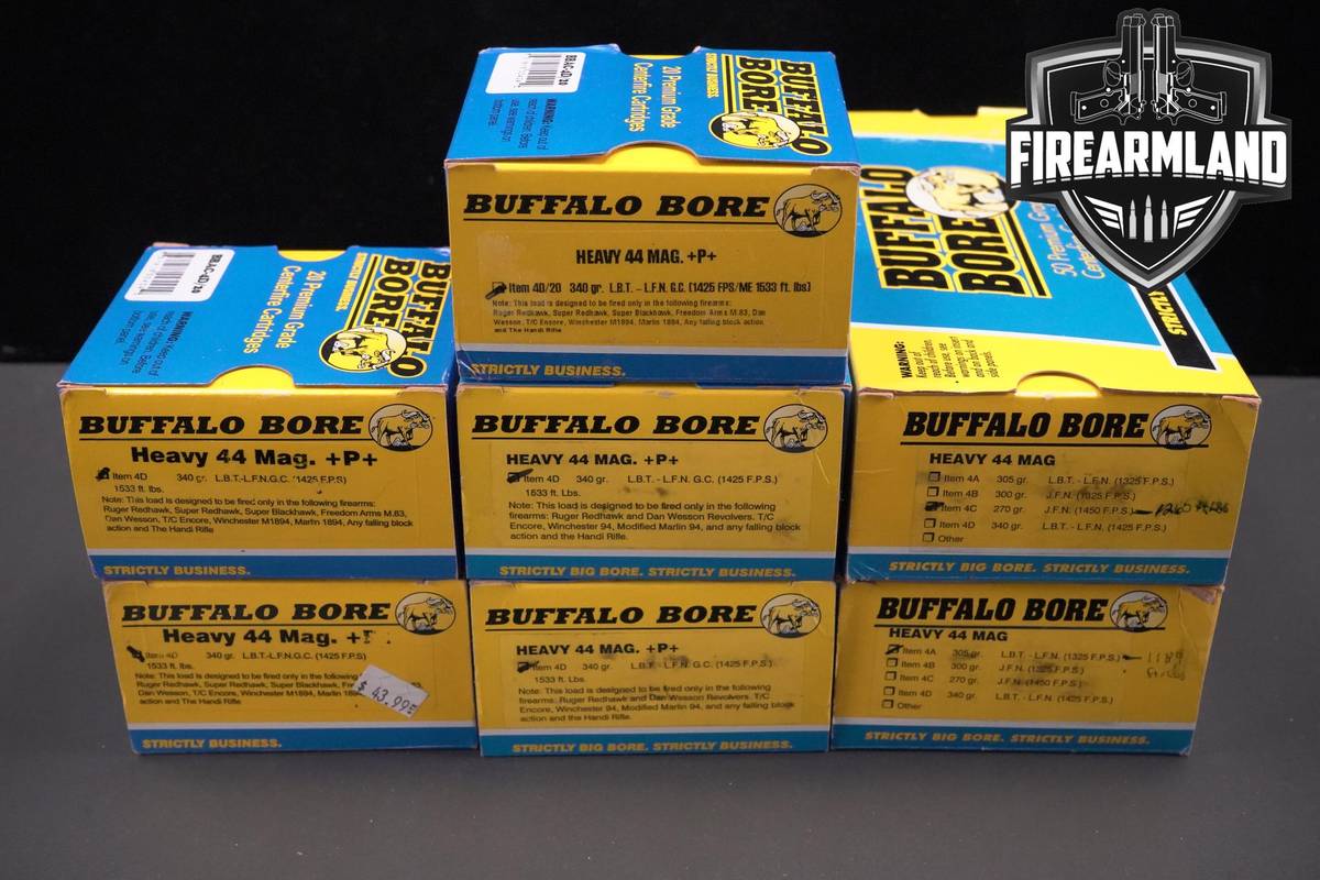 44 Magnum Ammo 44-Magnum Ammunition 200 ROUNDS