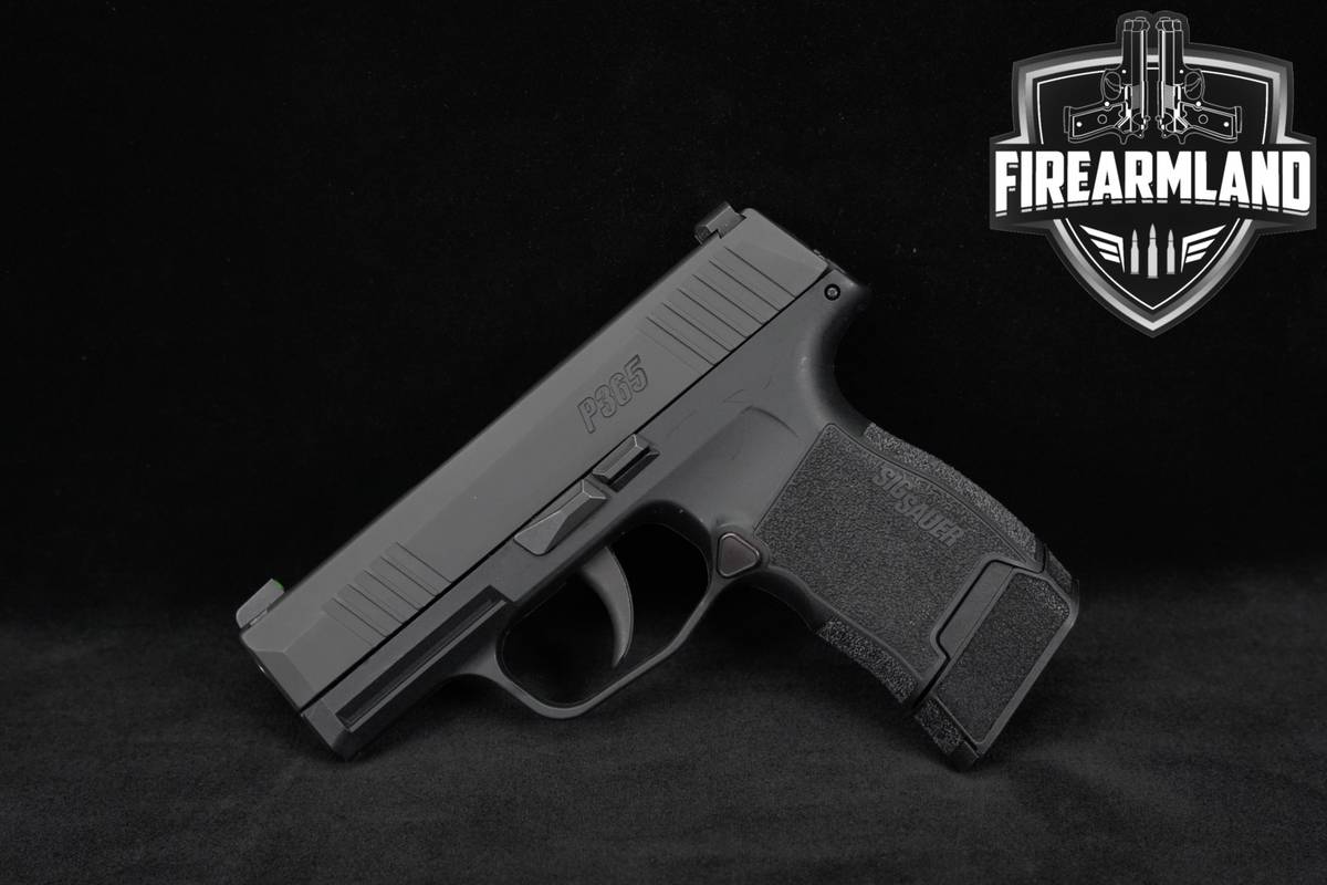 Sig Sauer P365 TacPac 9mm 3.1" P-365 +3 MAGS, ORIG CASE & HOLSTER